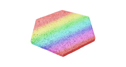 Soundec Standart Color f1/14 (0,290 x 0,250м) гексагон, длина грани 145мм, для панно
